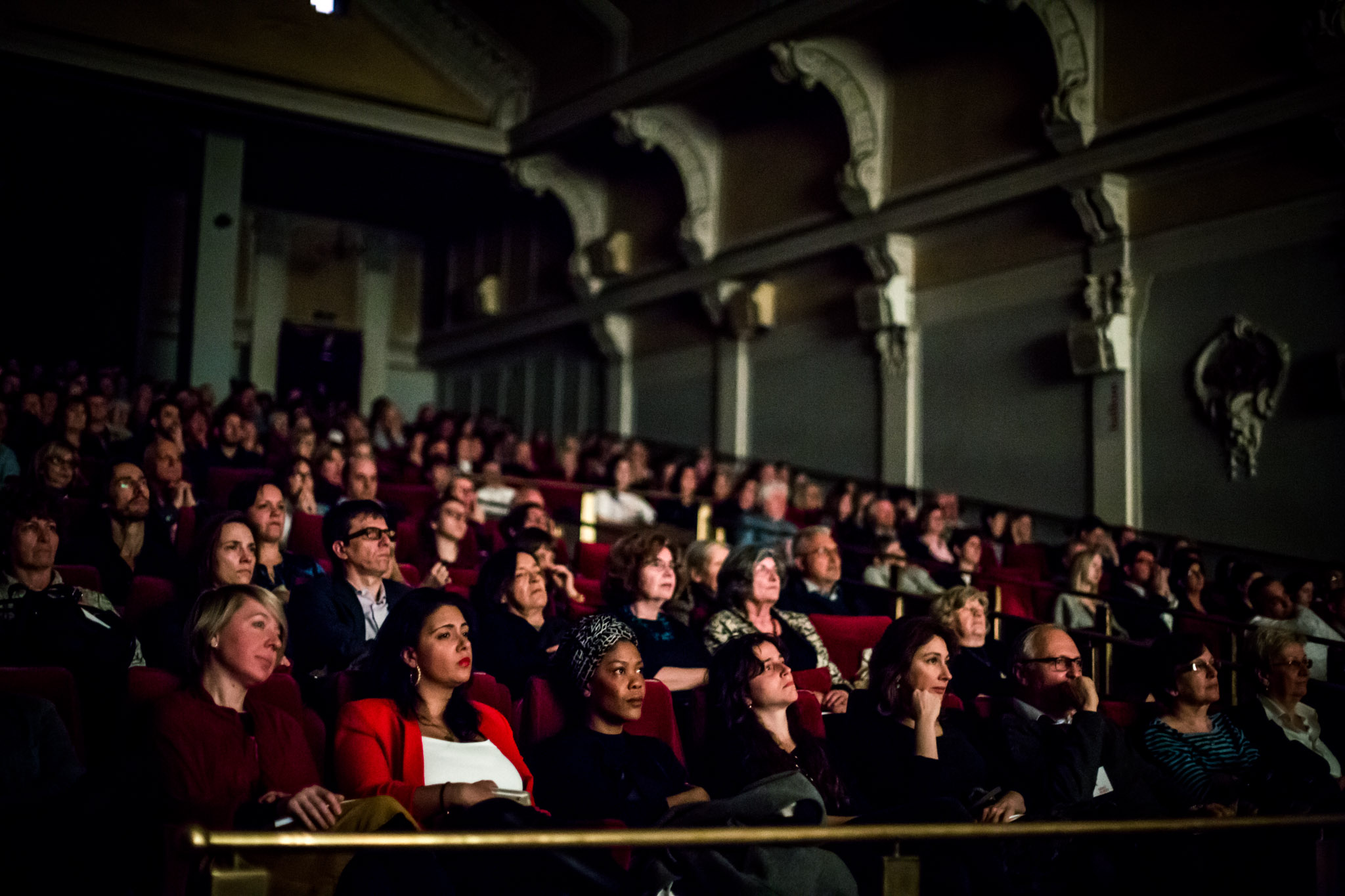 Audience at Europa Cinema, twelfth Festival of Tolerance, Zagreb, 8 April 2018. Photo: Izvan fokusa.